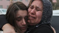 Harkov'da mahsur kalan Türk öğrenci, ailesine kavuştu