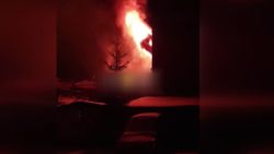 Rusya tarafından Harkov’da ki televizyon kulesi vuruldu