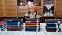 Karabük'te 75 yaşındaki kadın, 32 yıldır günlük tutuyor