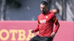 Galatasaray'da Arda Turan takımla beraber çalıştı
