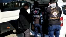 Ataşehir'de tek kolu olmayan servis şoförüne ceza