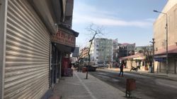 Iğdır'da patlayan doğalgaz borusunu film gibi izlediler