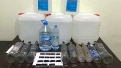 Tekirdağ'da sahte içki yapan 1 kişi yakalandı