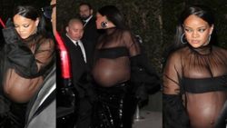 Rihanna'nın parti kıyafeti