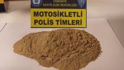 Osmaniye'de polisten kaçan araçta eroin bulundu