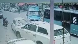 Ümraniye'de direksiyon başında rahatsızlanan sürücü dehşet saçtı