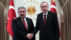 Cumhurbaşkanı Erdoğan'dan Mustafa Destici ziyareti