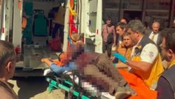 Antalya'da pompalı tüfekli saldırı anı kamerada