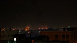 İsrail, Gazze Şeridi'ndeki bir bölgeyi vurdu