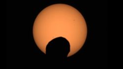 NASA, Mars'taki Güneş tutulmasını görüntüledi