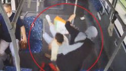 Bursa'da otobüs şoförünün ani freni, kadını iş hayatından etti