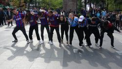 Trabzon'da şampiyonluk kutlamaları erken başladı