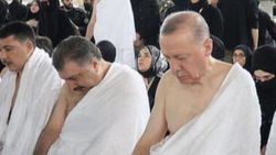 Cumhurbaşkanı Erdoğan'ın umre ziyaretinden özel kareler