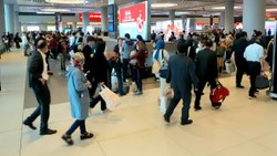 İstanbul Havalimanı'nda tatilcilerin dönüş yoğunluğu