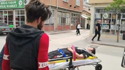 Bursa’da, minibüsün çocuğa çarptığı anlar kamerada