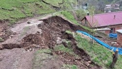 Trabzon’da heyelanın ardından hazırlanan hasar tespit raporu tamamlandı