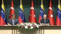 Cumhurbaşkanı Erdoğan ve Maduro ortak basın toplantısı düzenledi