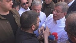 Ahmet Davutoğlu'na Malatya ziyaretinde tepki üstüne tepki