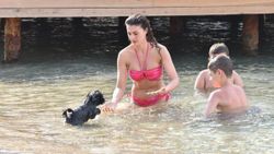 Burcu Özberk mekanı terk etti