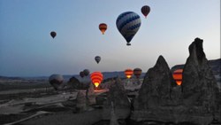 Kapadokya’yı bayramda 180 bin kişi ziyaret etti