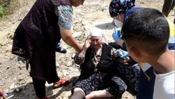 Tekirdağ'da yanan evlerine hüngür hüngür ağladılar