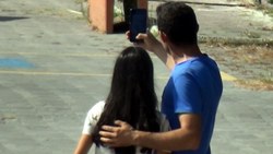 Edirne'de KPSS sınavına giren kadın selfie uğruna sınava son anda yetişti