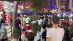 Esenyurt'ta Ceza konserindeki kavga kamerada