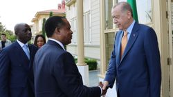 Cumhurbaşkanı Erdoğan, Kongolu mevkidaşı N’Guesso ile görüştü