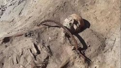 Skeleton thought to belong to 'female vampire' found in Poland 