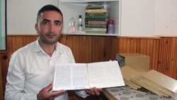 Giresun'da görev yapan imam 8 ayda kuranı elle yazdı