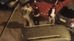 Bursa'da otopark kavgasına mahalleli müdahale etti