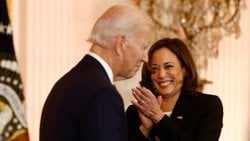 Joe Biden, Kamala Harris için 'büyük başkan' dedi