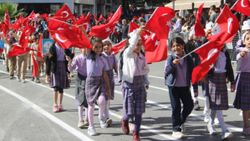 Suriye'nin sınır komşusu Kilis'te 29 Ekim coşkusu