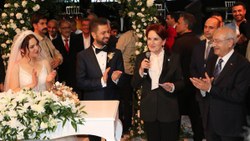 Adana'da Kemal Kılıçdaroğlu ve Meral Akşener nikah şahidi oldu