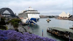 800 yolcusu koronavirüs olan gemi, Avustralya'ya demirledi