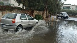 Bodrum'da yağmur etkili oldu