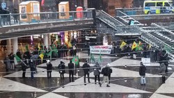 İsveç'te terör yandaşları Pençe-Kılıç Harekatı'nı protesto etti