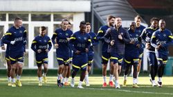 Enner Valencia, takımla beraber çalıştı