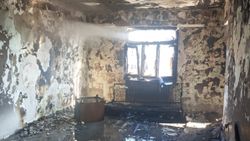 Diyarbakır'da 7 katlı apartmanda yangın çıktı