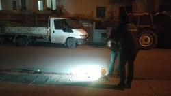 Çorum'da kimliği belirsiz kişiler bir evi kurşunladı