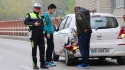 Samsun'da zincirleme kaza: 4 yaralı