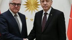 Erdoğan, Alman mevkidaşıyla görüştü