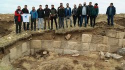 2600 yıllık kent kalıntısına yoğun ilgi