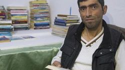 Jeneratör odasını düzenledi, kitap okuma mekanı yaptı