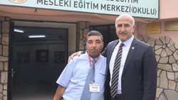Zihinsel engellinin büyük başarısı