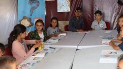 Çadırda bilim ve sanat eğitimi