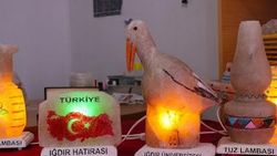 Doğu'nun sembolleri kaya tuzu ile dünyaya tanıtılıyor
