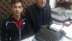 1920 model daktilo dededen toruna miras kaldı