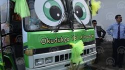 Otobüs kütüphane