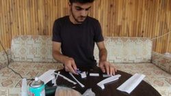 Tahtaya çizdiği hayali üniversite sınavıyla gerçekleşti